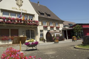 Hotel on the way to Riquewihr