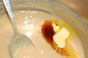 Add Vanilla And Butter