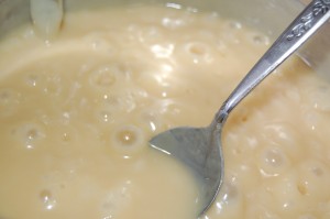 Fudge Simmering