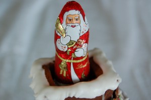 Santa In Chimney