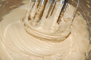 Beaten Sugar And Butter With Eggs Added