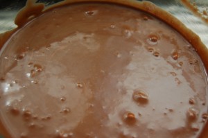 Chocolate Rosemary Mousse Ready