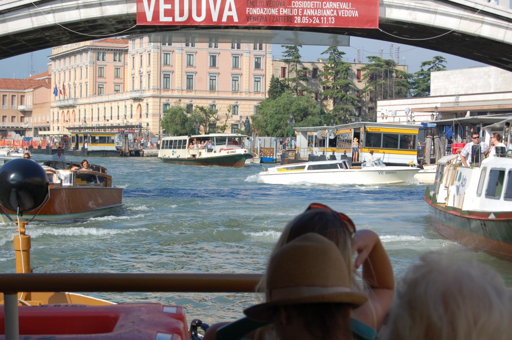 Boat Traffic On The Canals