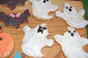 Ghosts cookies